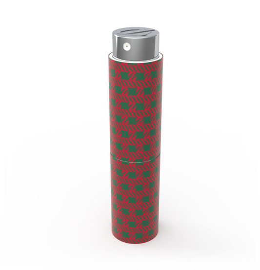 TCOV004  Purse perfume case Monogram Rope - Red and green